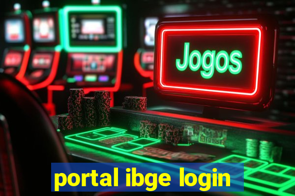 portal ibge login